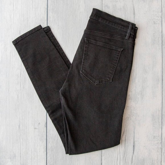 Loft Skinny Black Jeans Size 4 - Picture 1 of 6
